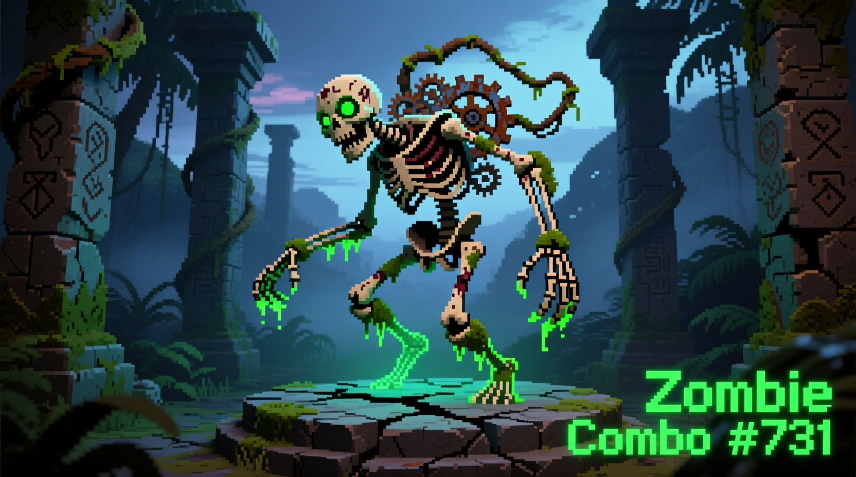 Zombie combination result in Infinite Craft game