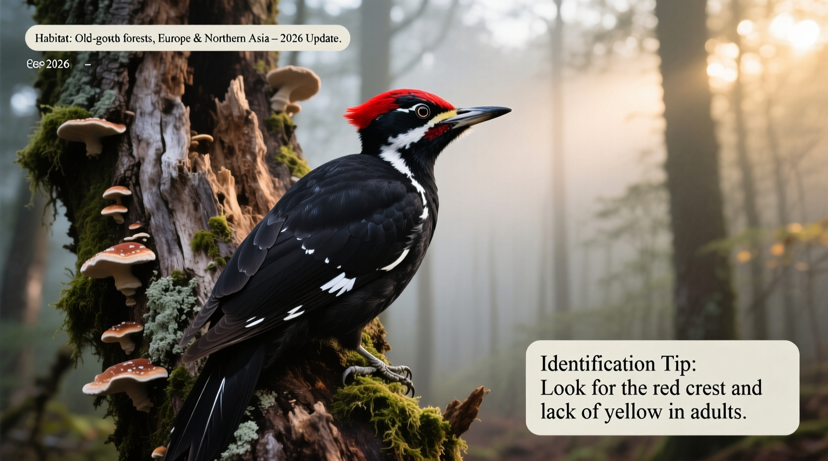 Black Woodpecker: Habitat & Identification Tips (2026)