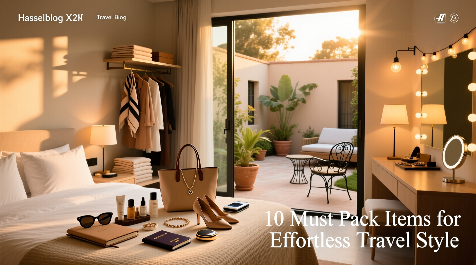 10 Items Women Should Pack to Stay Fashionable on the Road: Budget Accommodation Guide