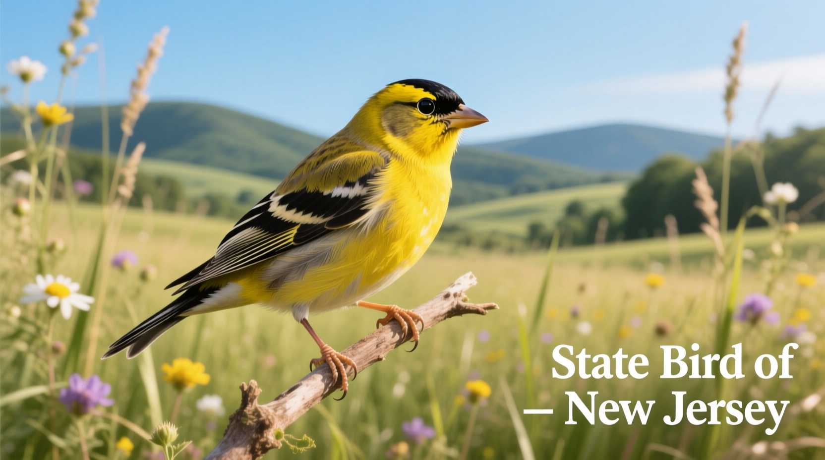 what is the state bird for new jersey