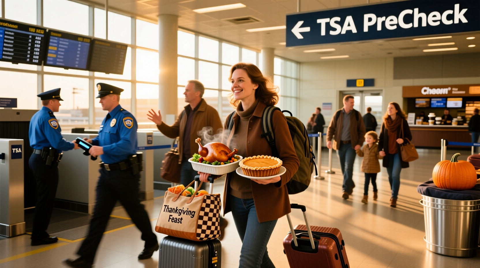 Thanksgiving Food & Airport Security TSA Guide: How to Travel with Meals Safely