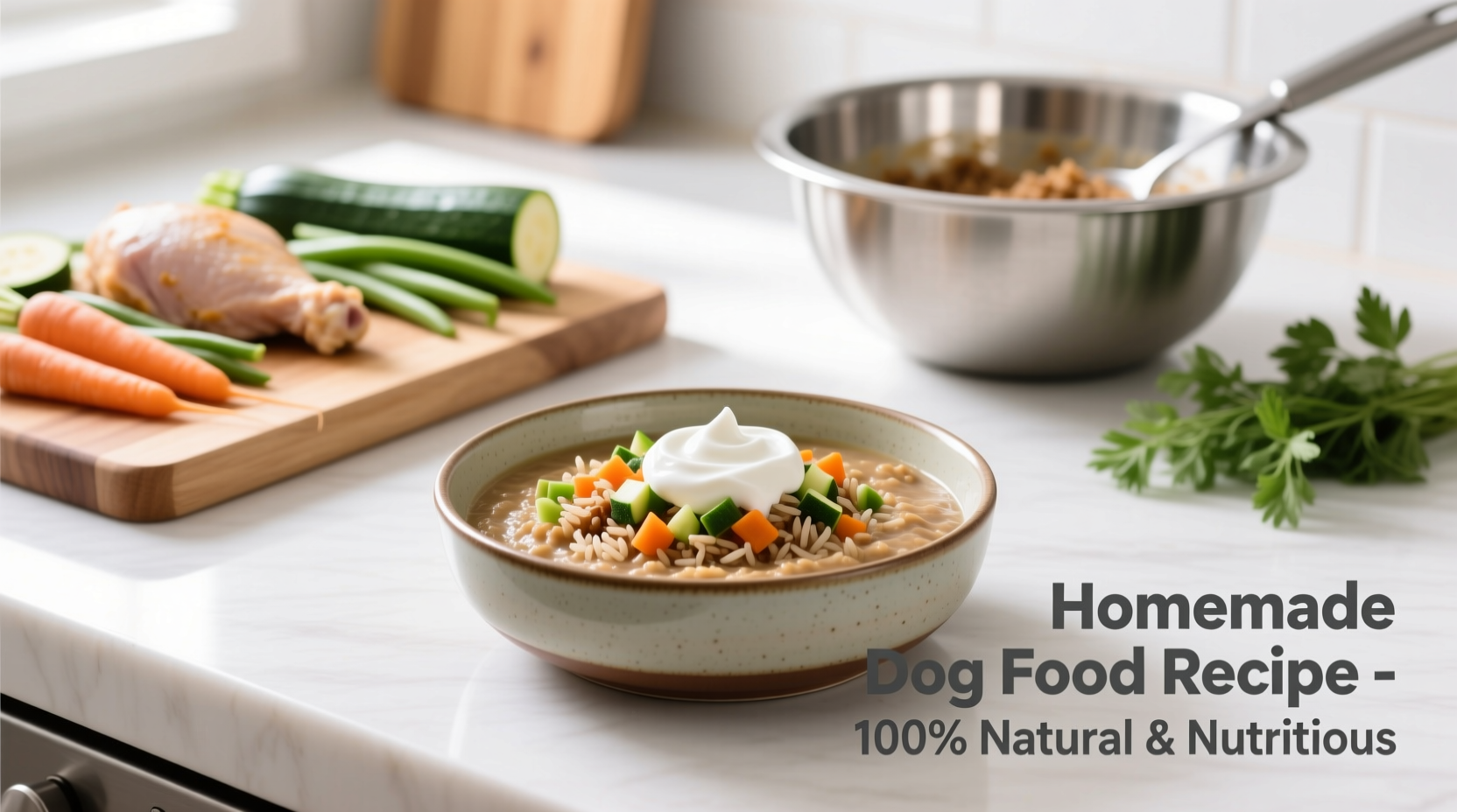 how can i make homemade dog food