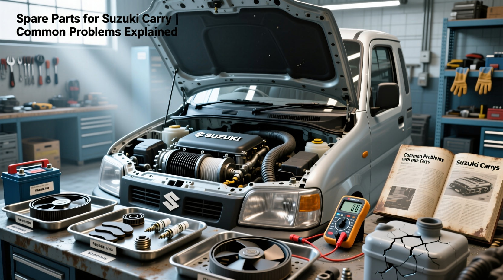 How to Choose Spare Parts for Suzuki Carry: Common Problems & Buying Guide