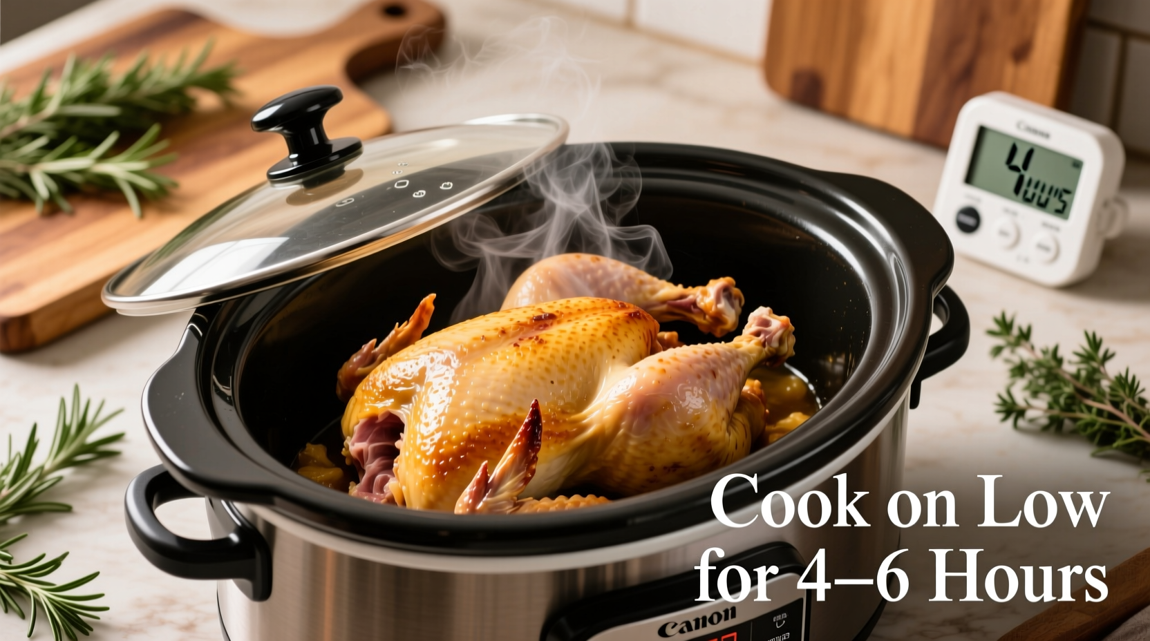 how long to cook chicken in crock pot