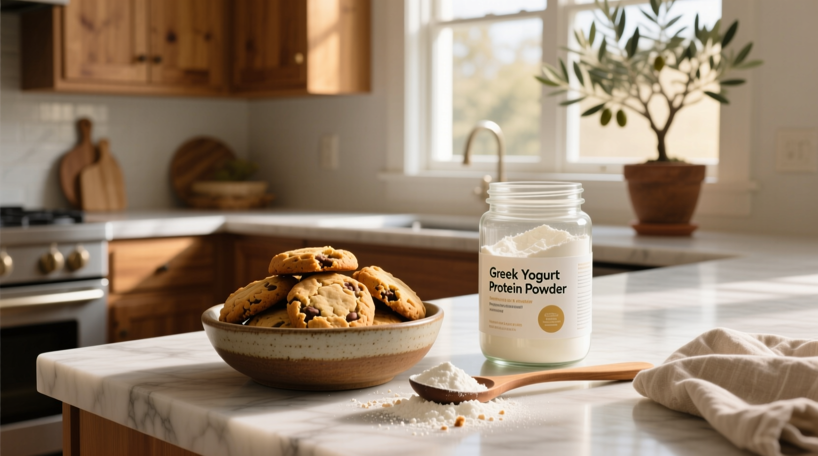 How to Make Greek Yogurt Protein Powder Cookies