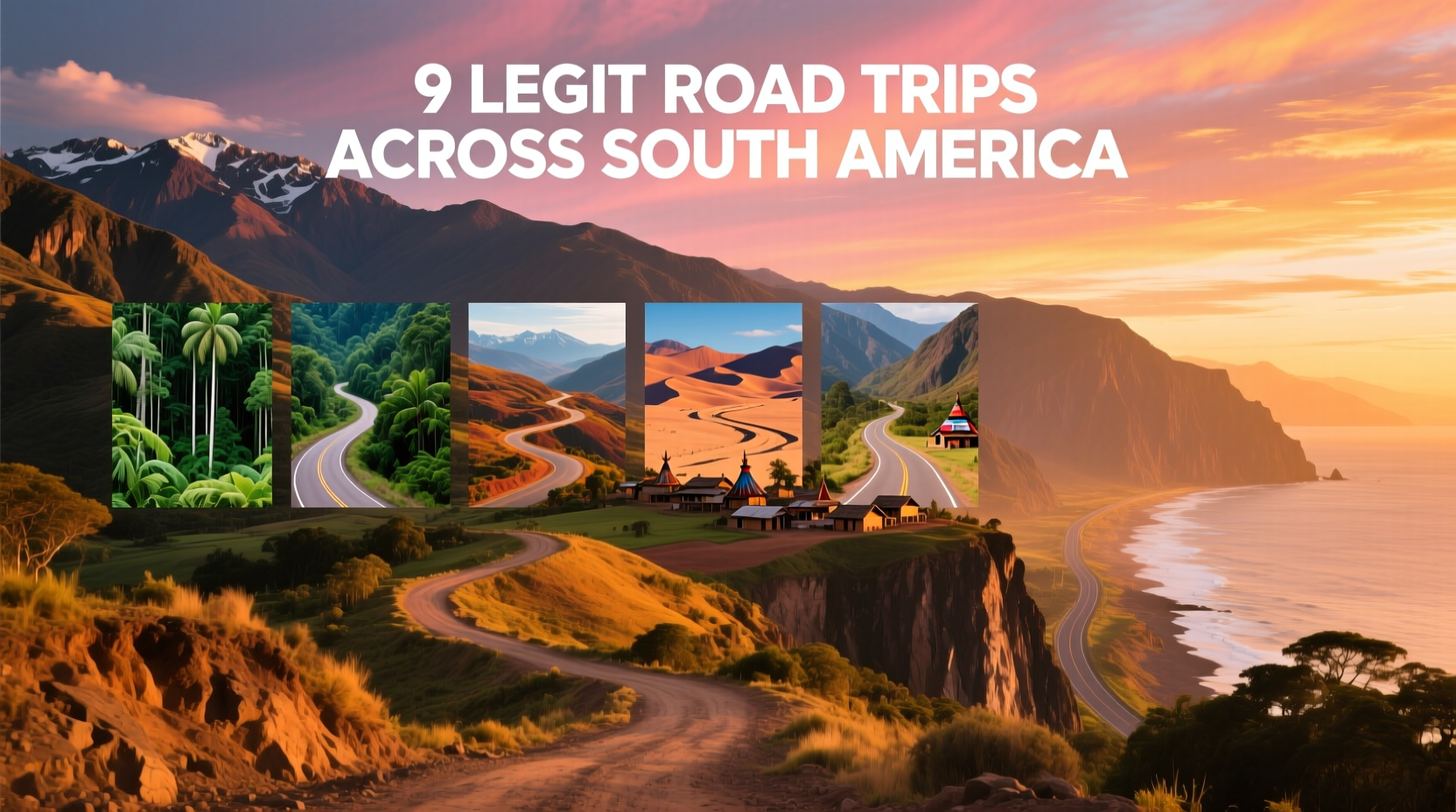 9 South America Legit Road Trip Routes: Budget Travel Guide