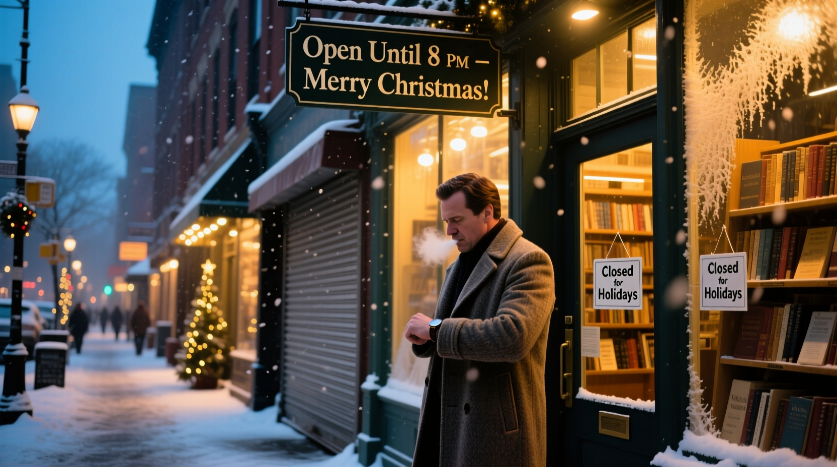 are stores closed on christmas eve