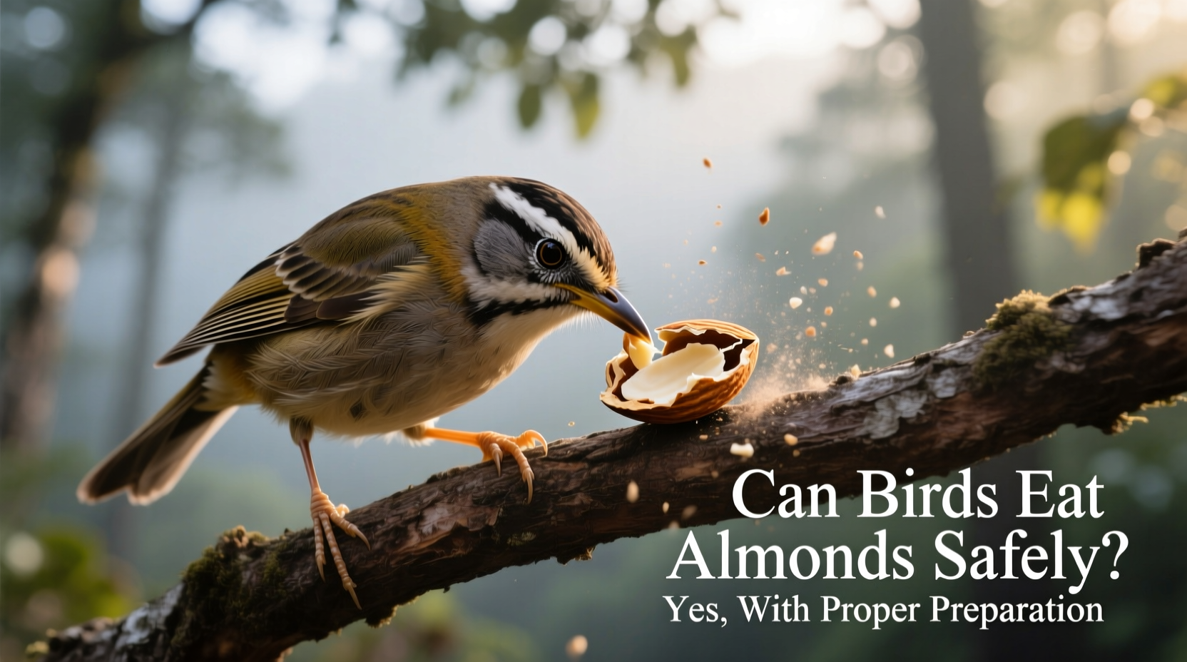 can birds eat almonds