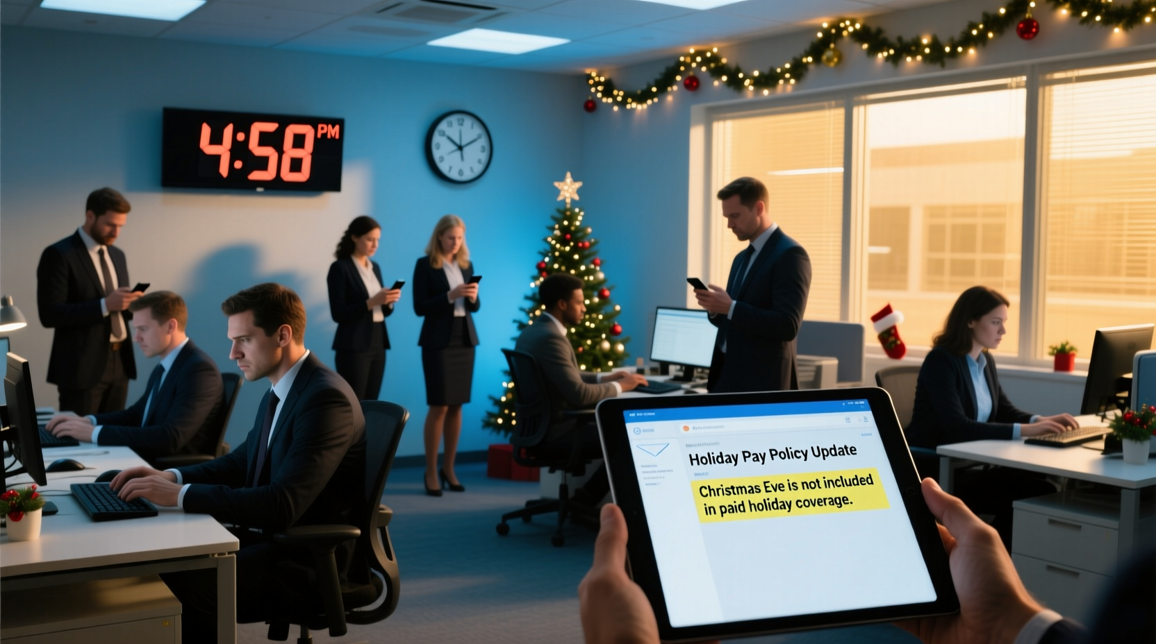 do you get holiday pay for christmas eve