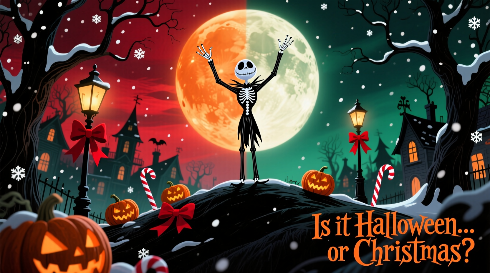 is nightmare before christmas for halloween or christmas