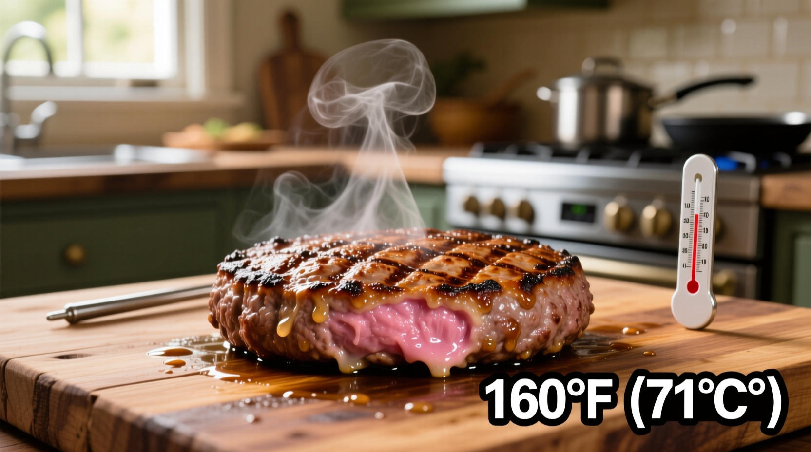 Hamburger Cooking Temperature: 160°F for Safety
