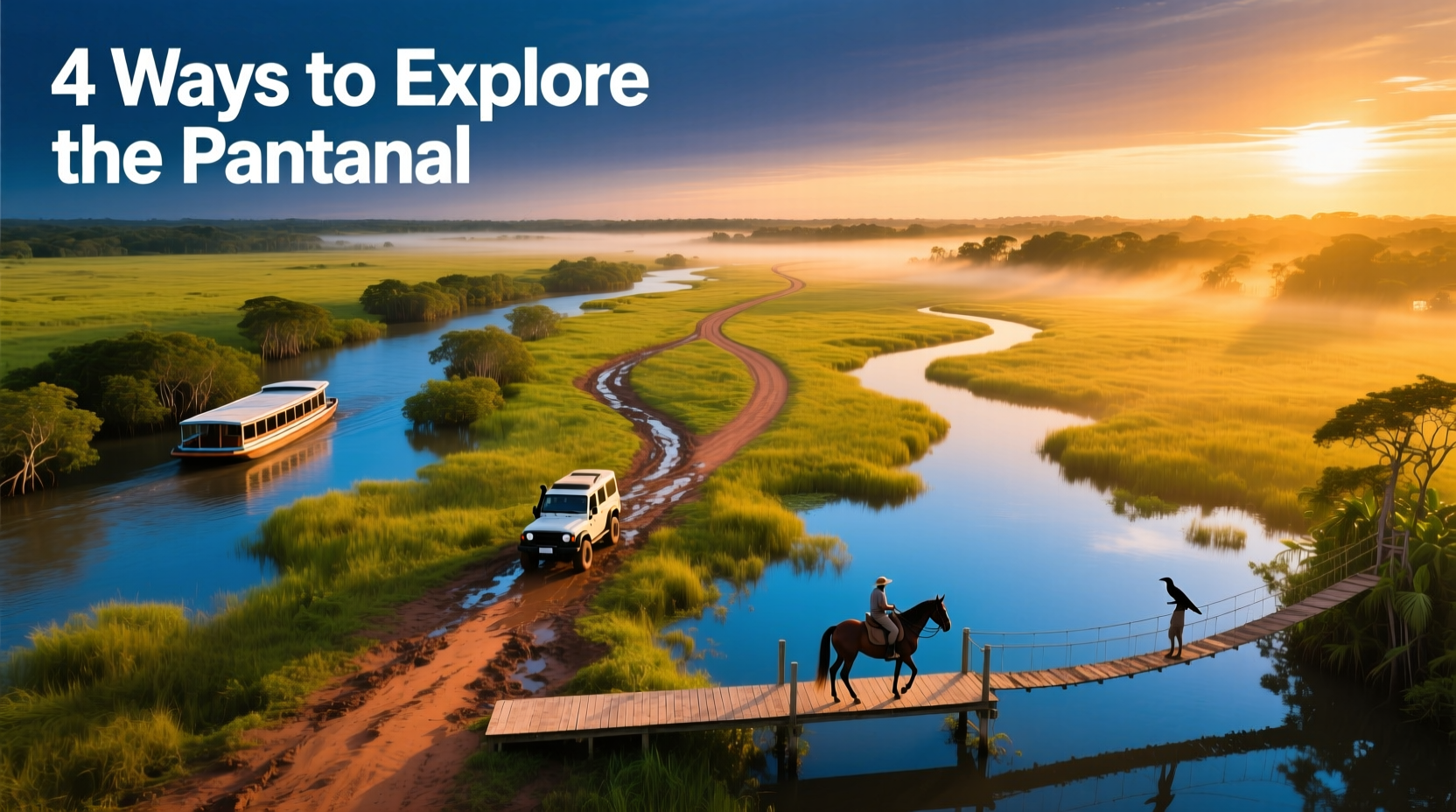 4 Ways to Access the Pantanal Region of Brazil: Budget Travel Guide