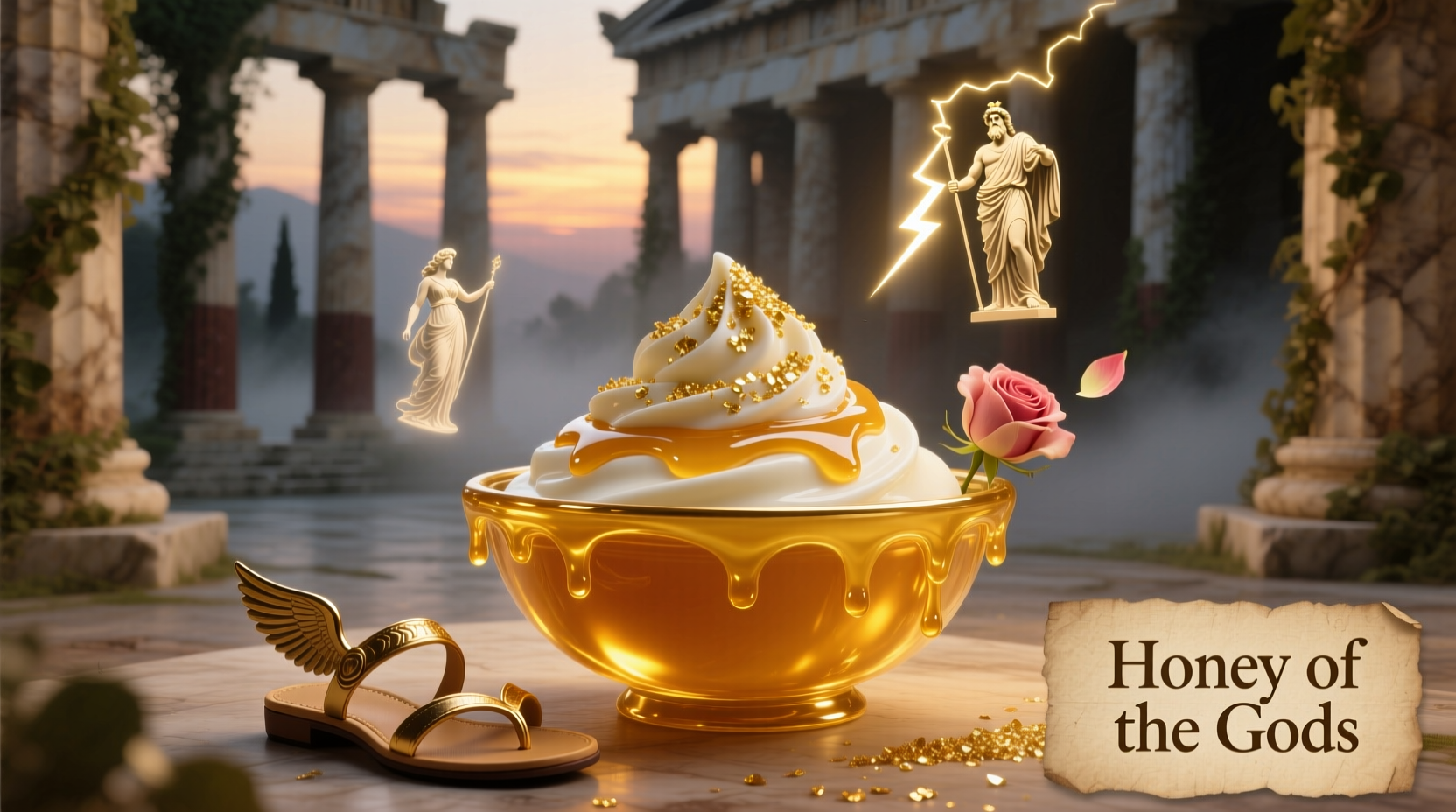greek gods honey vanilla yogurt