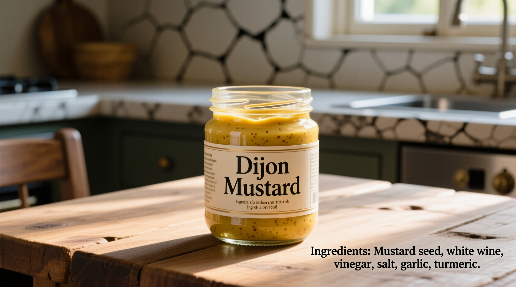 what is in dijon mustard