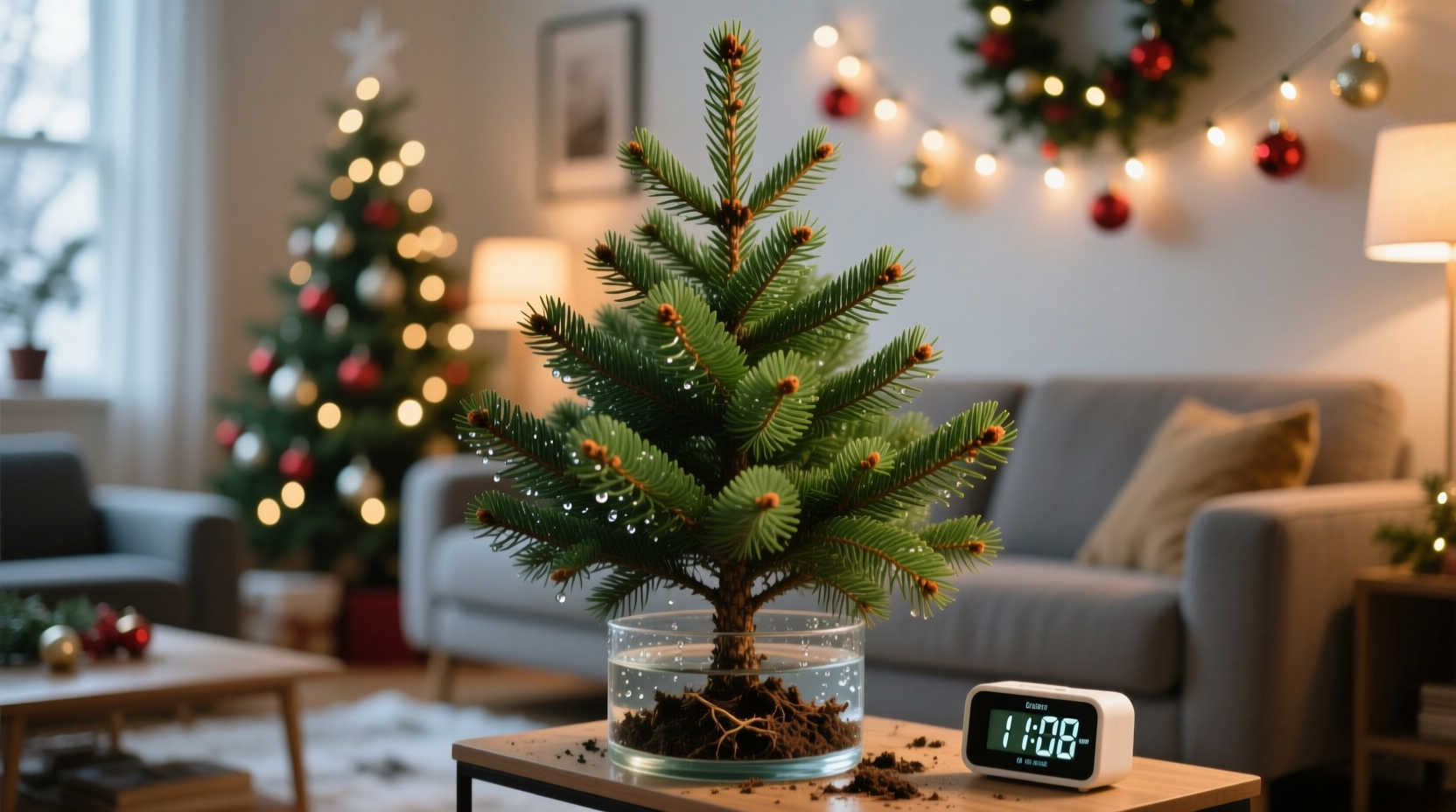 how long does a cut christmas tree last