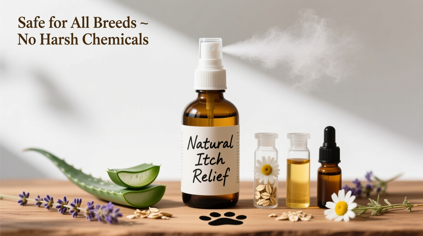 homemade dog anti itch spray