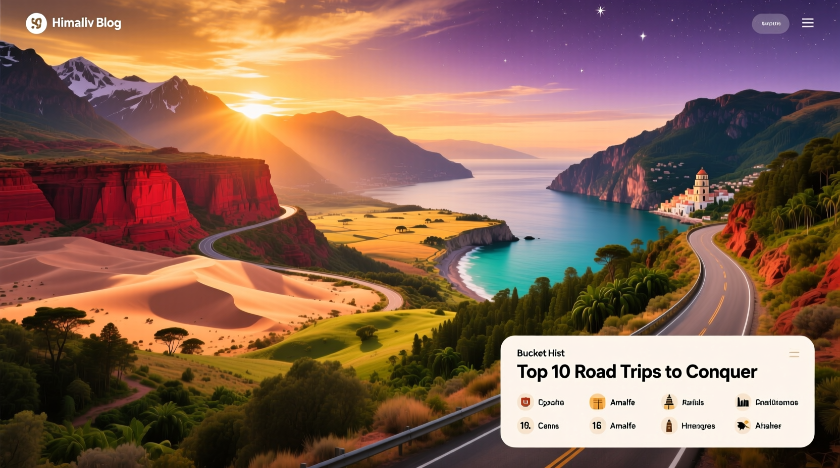 10 Worldwide Road Trips to Add to Your Bucket List: Budget Travel Guide