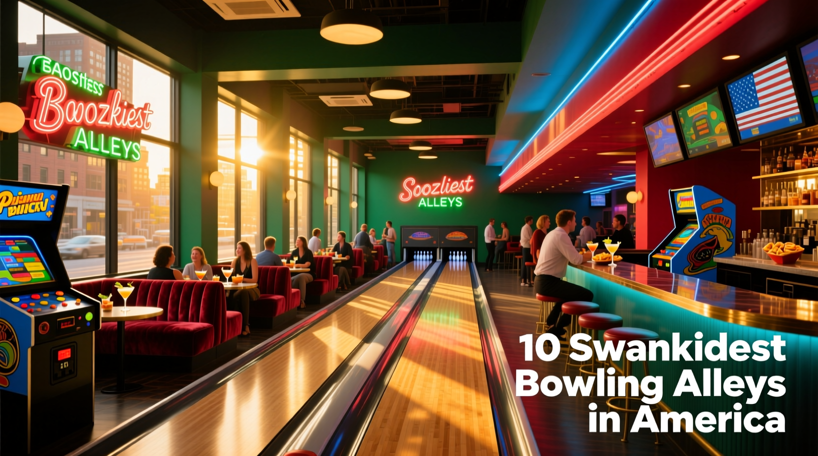 The 10 Swankiest, Tastiest, Booziest Bowling Alleys in America: Budget Traveler’s Guide