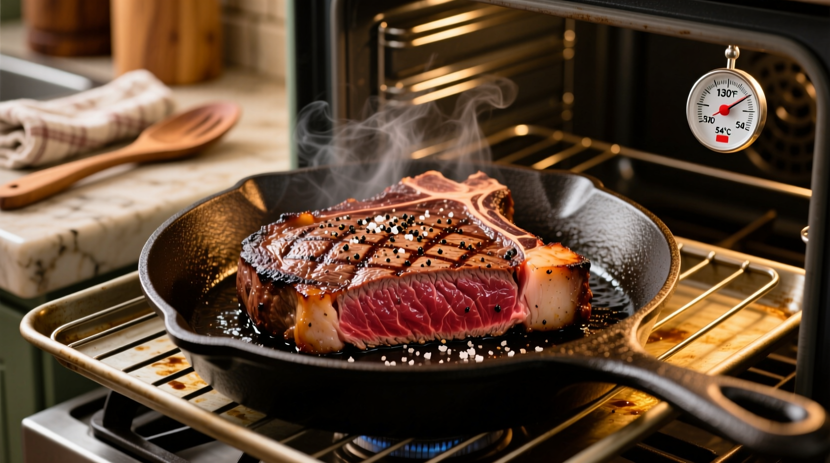 Perfect Ribeye Steak Oven Temperature: 400-450°F Guide