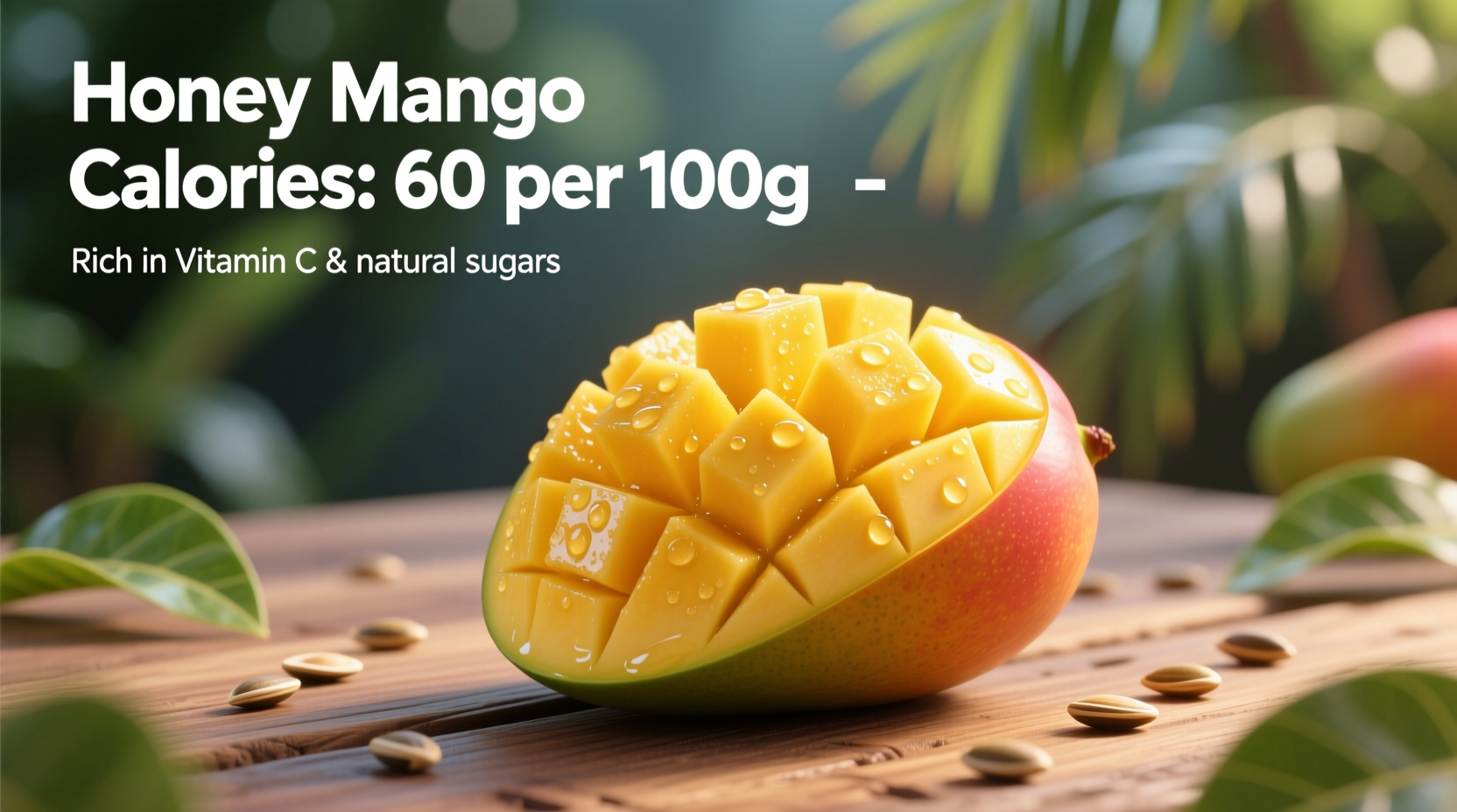 honey mango calories