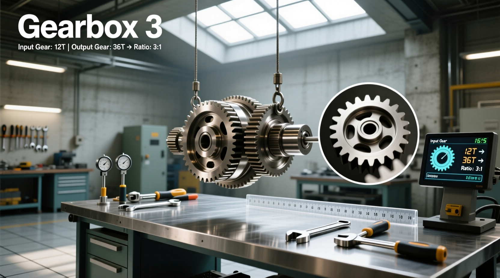How to Choose Gearbox 3, What Does a Gear Ratio of 3 Mean?
