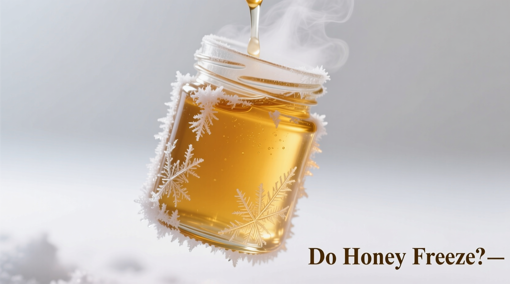 do honey freeze