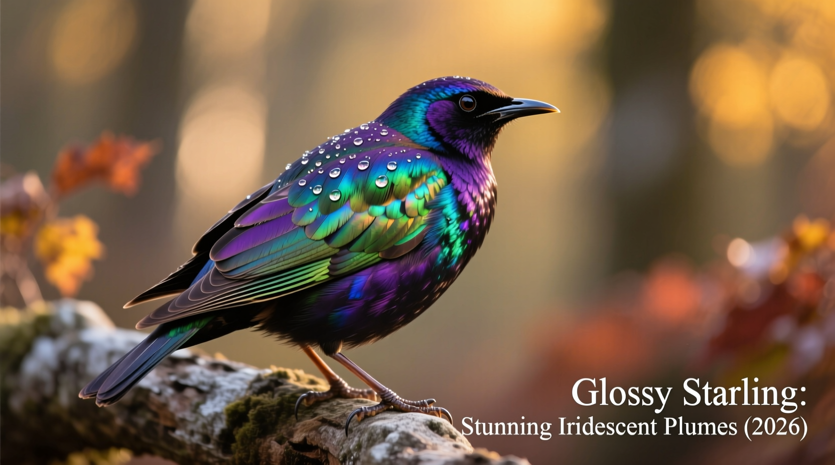 Glossy Starling: Stunning Iridescent Plumes (2026)