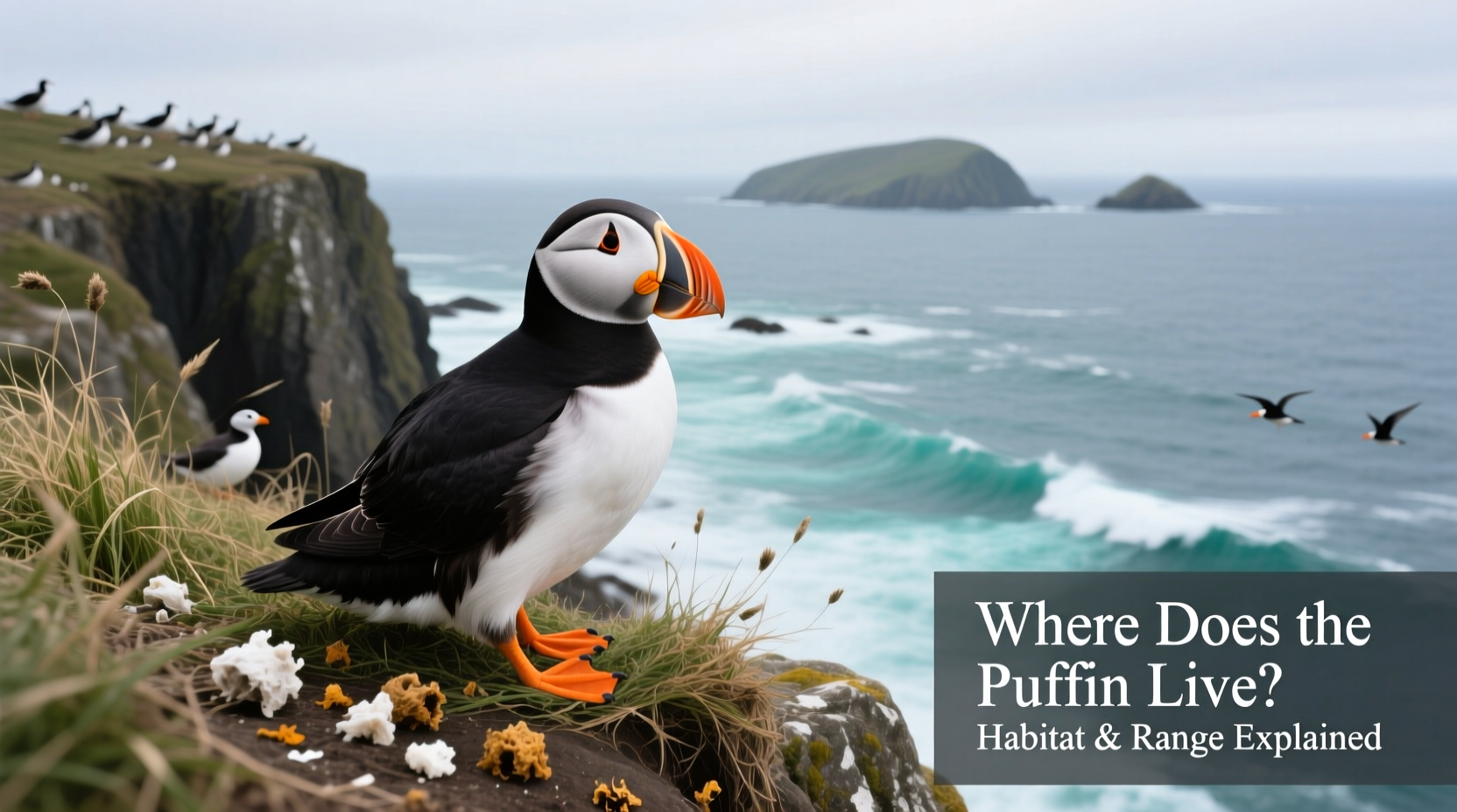 where does the puffin bird live