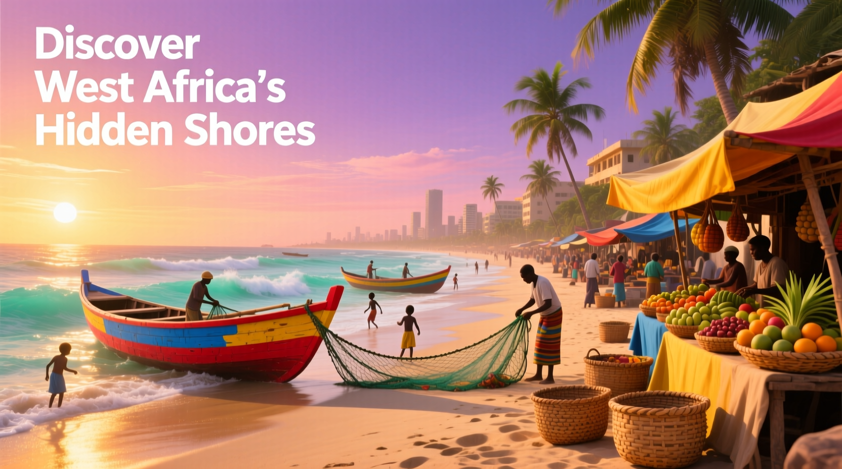 West African City Beaches Guide: How to Travel on a Budget