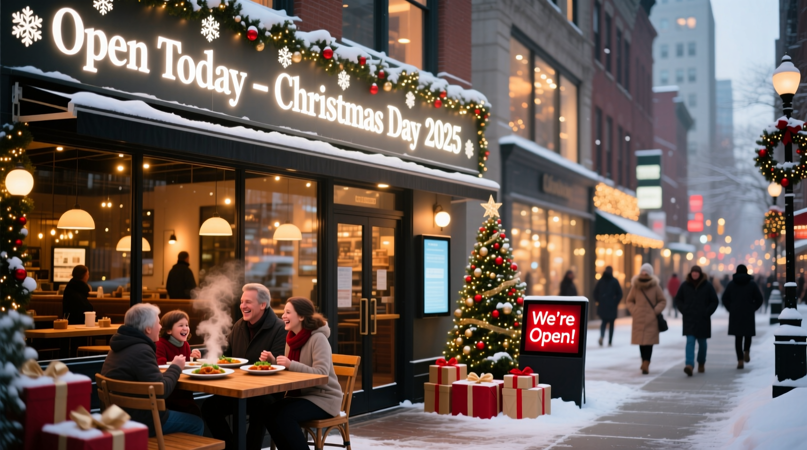 what restaurants are open on christmas day 2024 near me