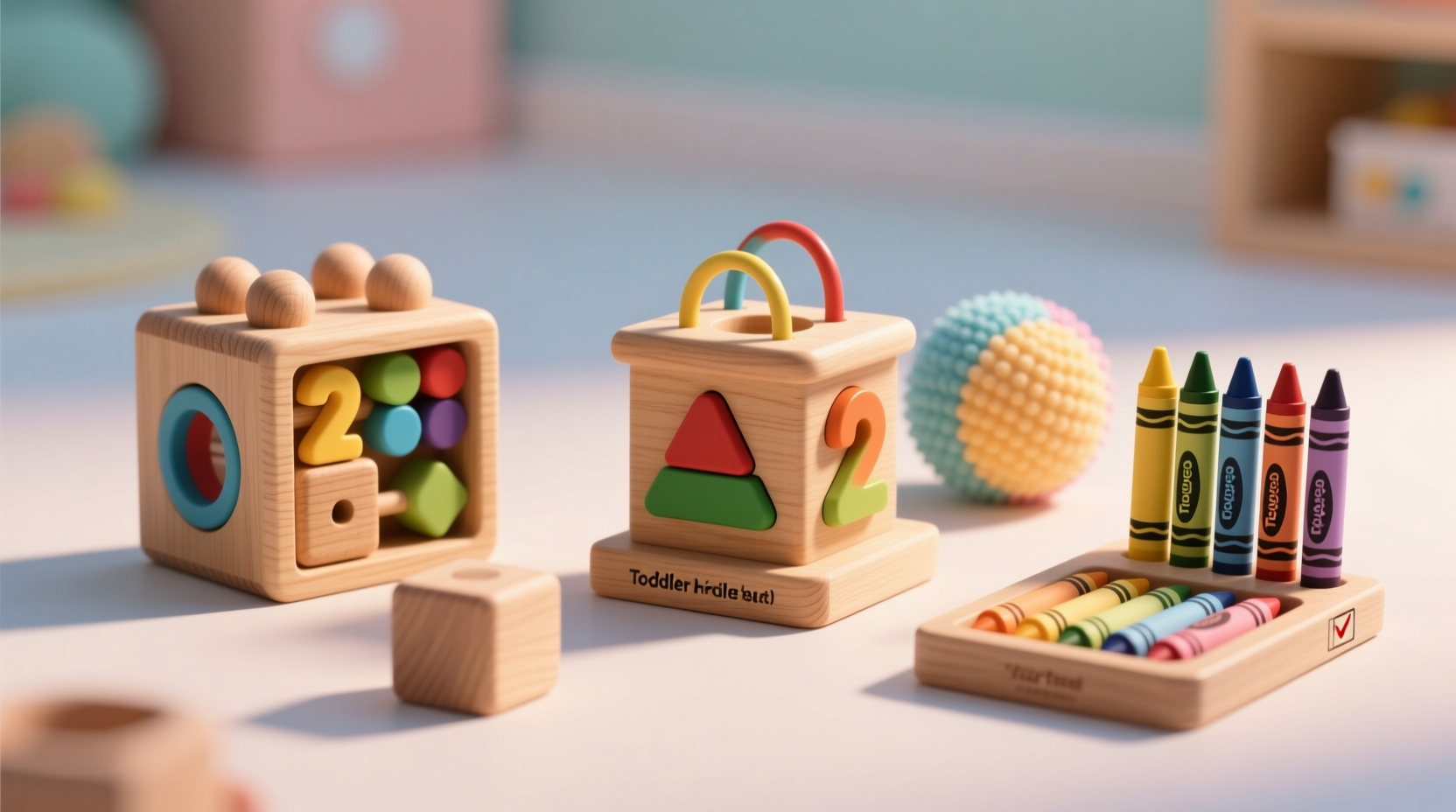 Year-round toddler gift safety check showing magnet strength test results that prevent internal injury risks for developmental stage