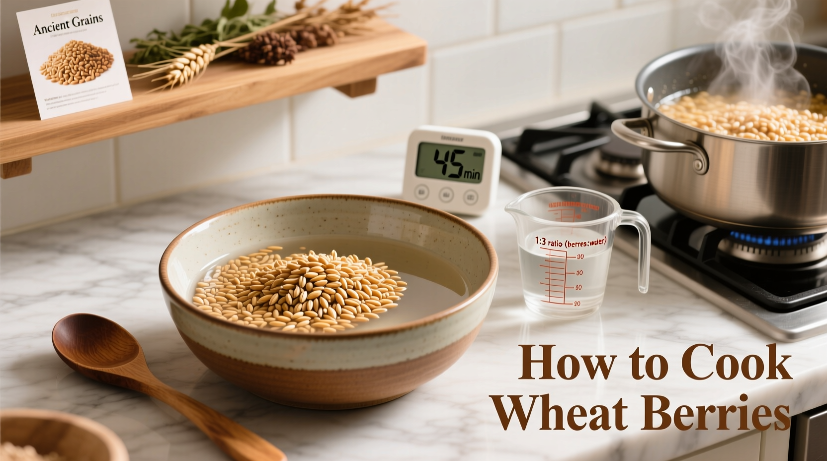 how to cook wheat berries