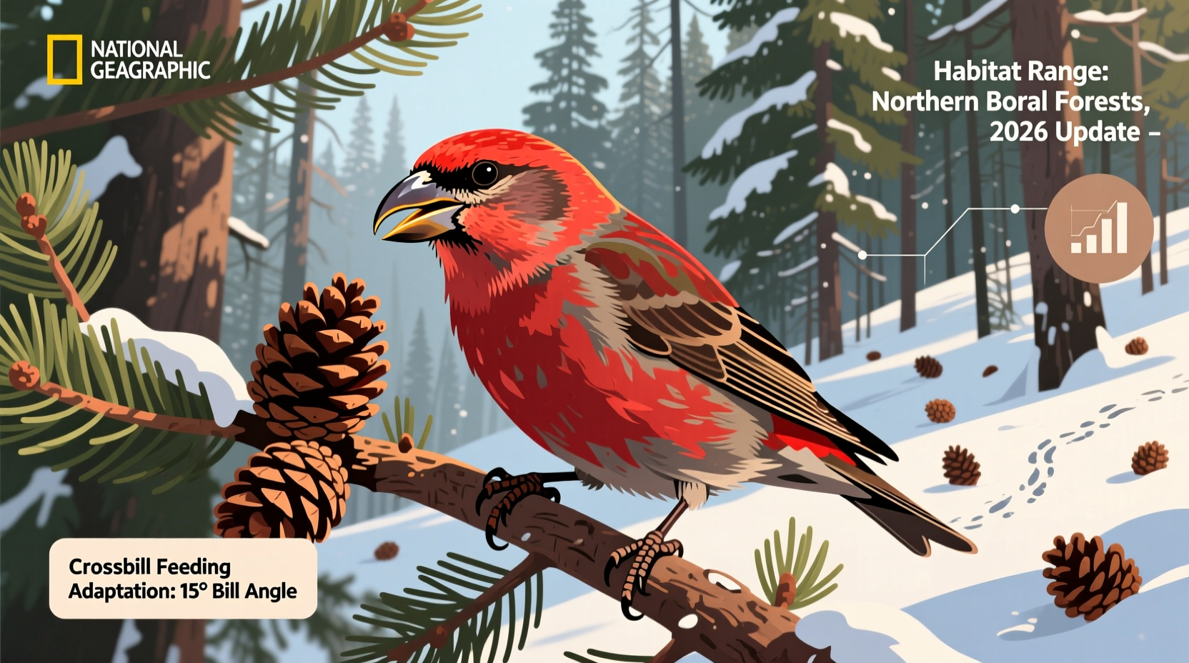 Red Crossbill: Unique Bill & Habitat Facts (2026)