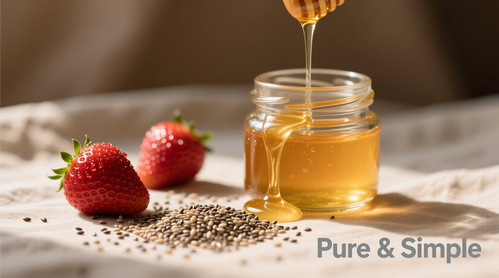 Chia Seeds Strawberries and Honey: Perfect Breakfast Recipe