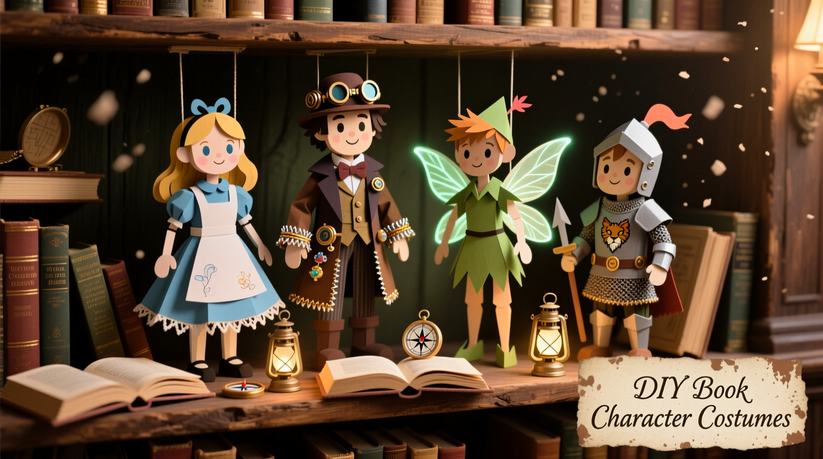 diy book character costumes