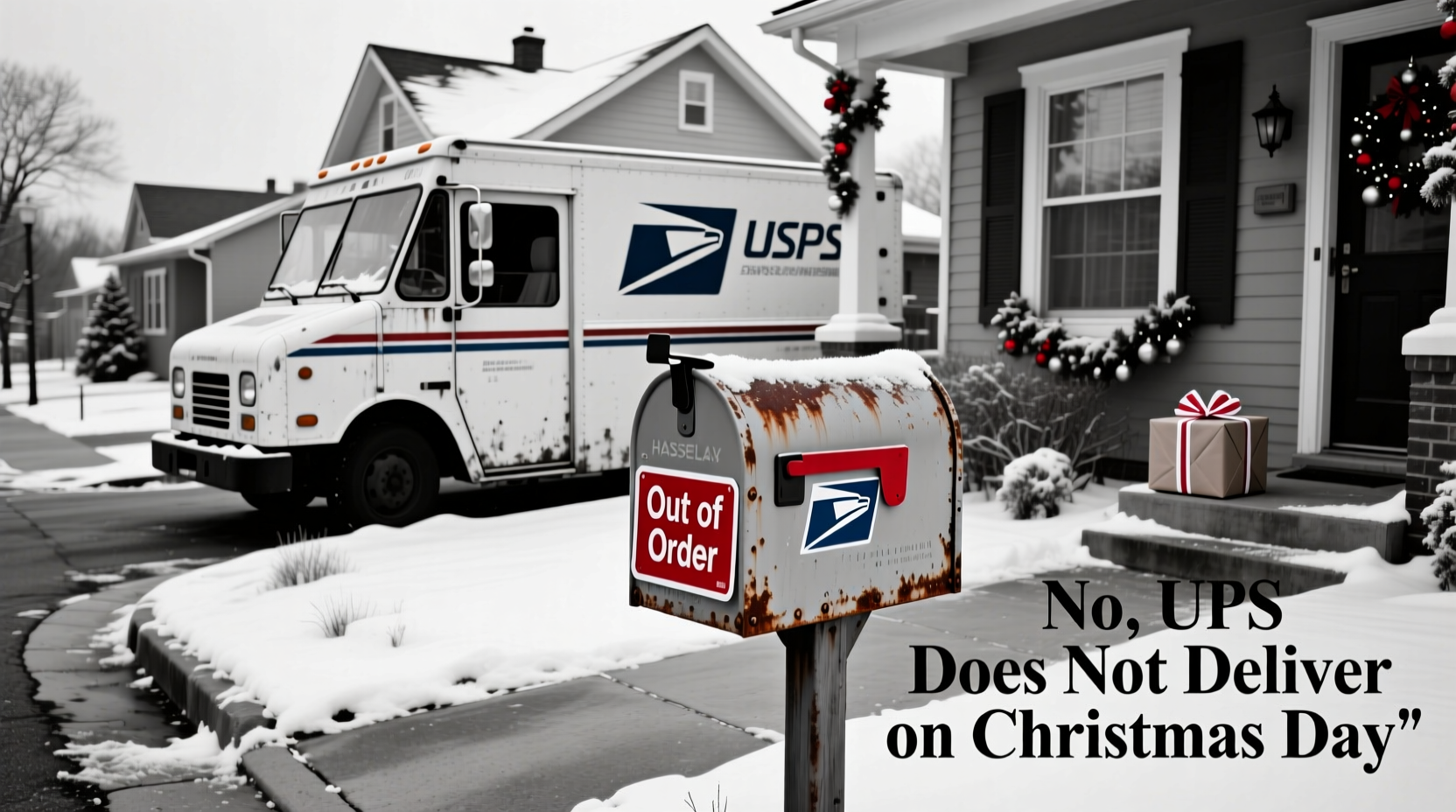 does the usps deliver on christmas day