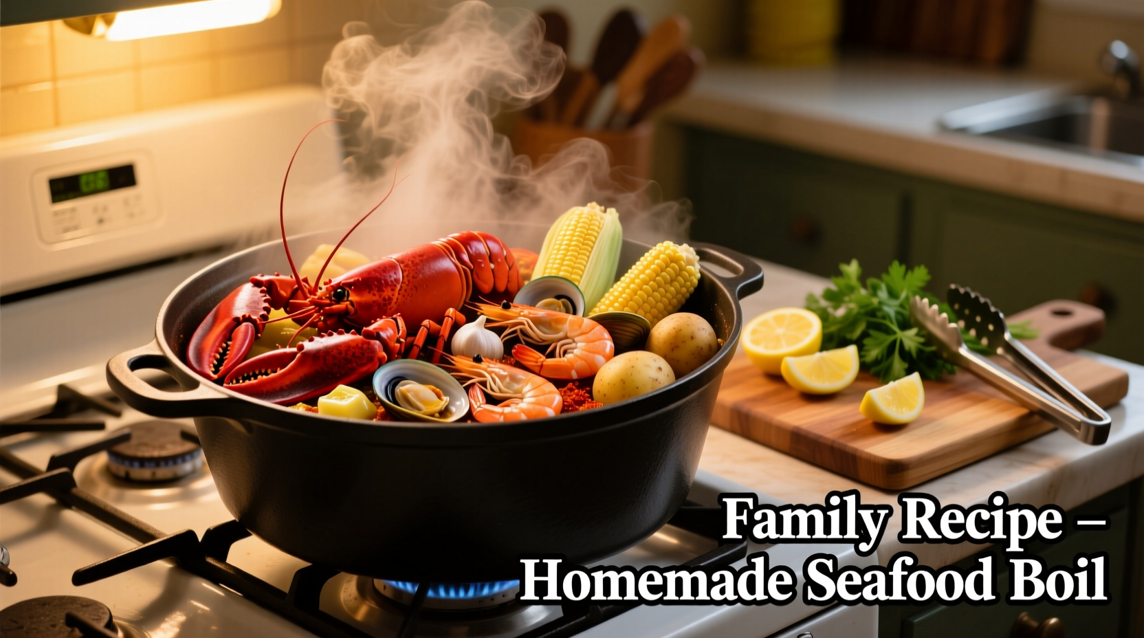 homemade seafood boil