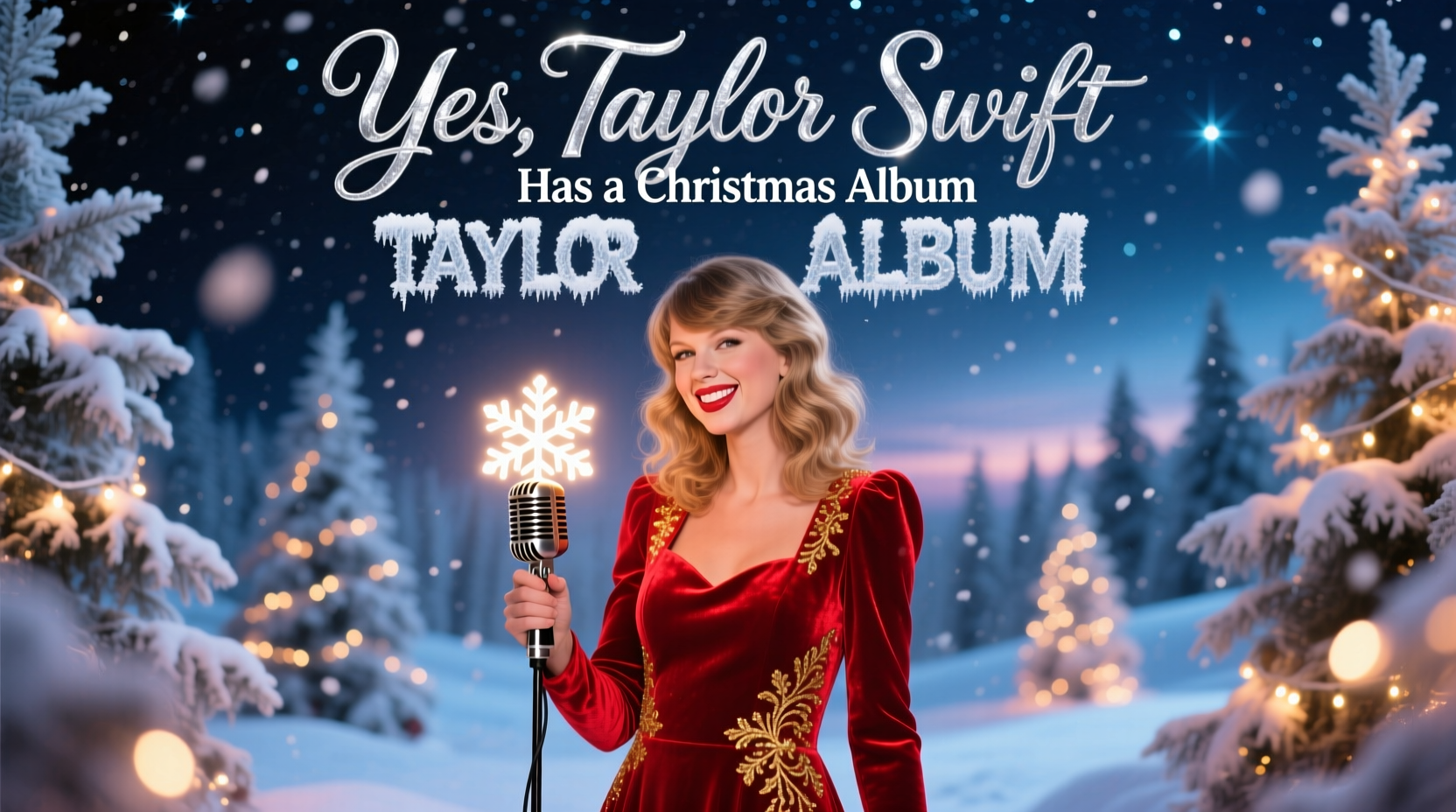 does taylor swift have a christmas album