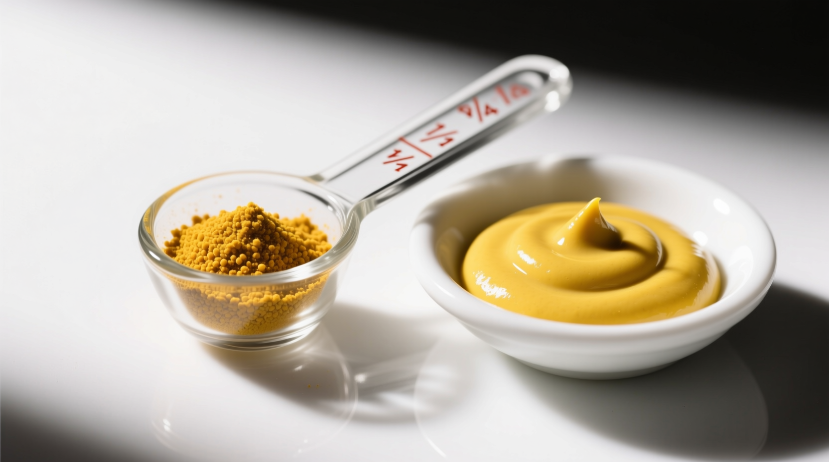 dry mustard vs prepared mustard the exact substitution rule