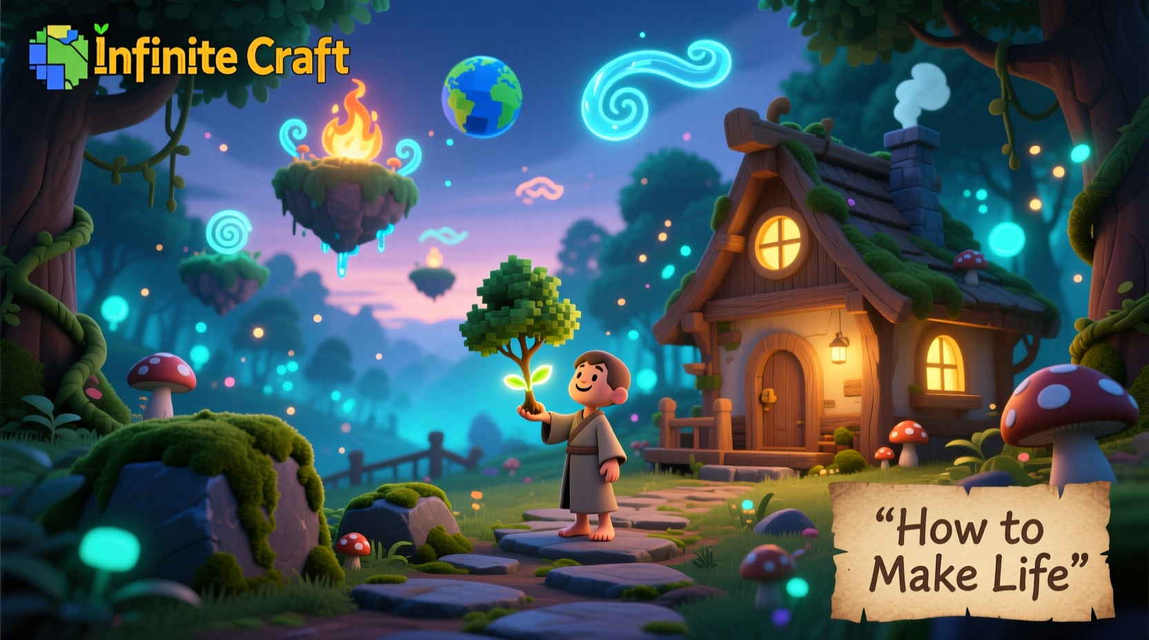 how to make life in infinite craft