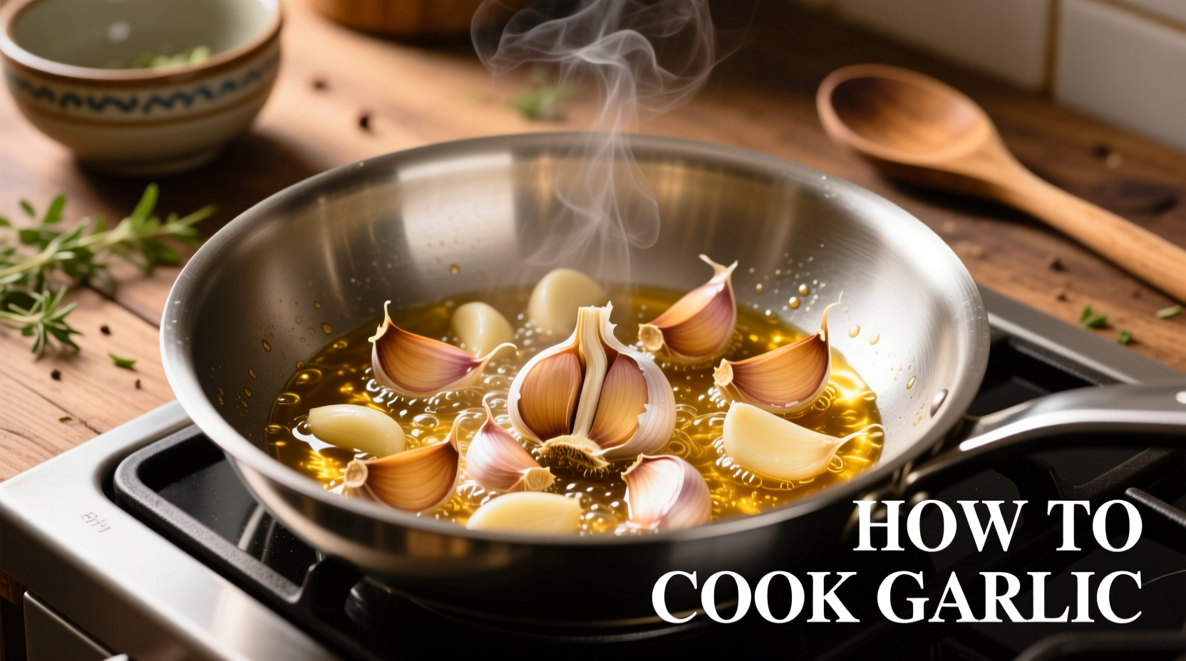 how do i cook garlic