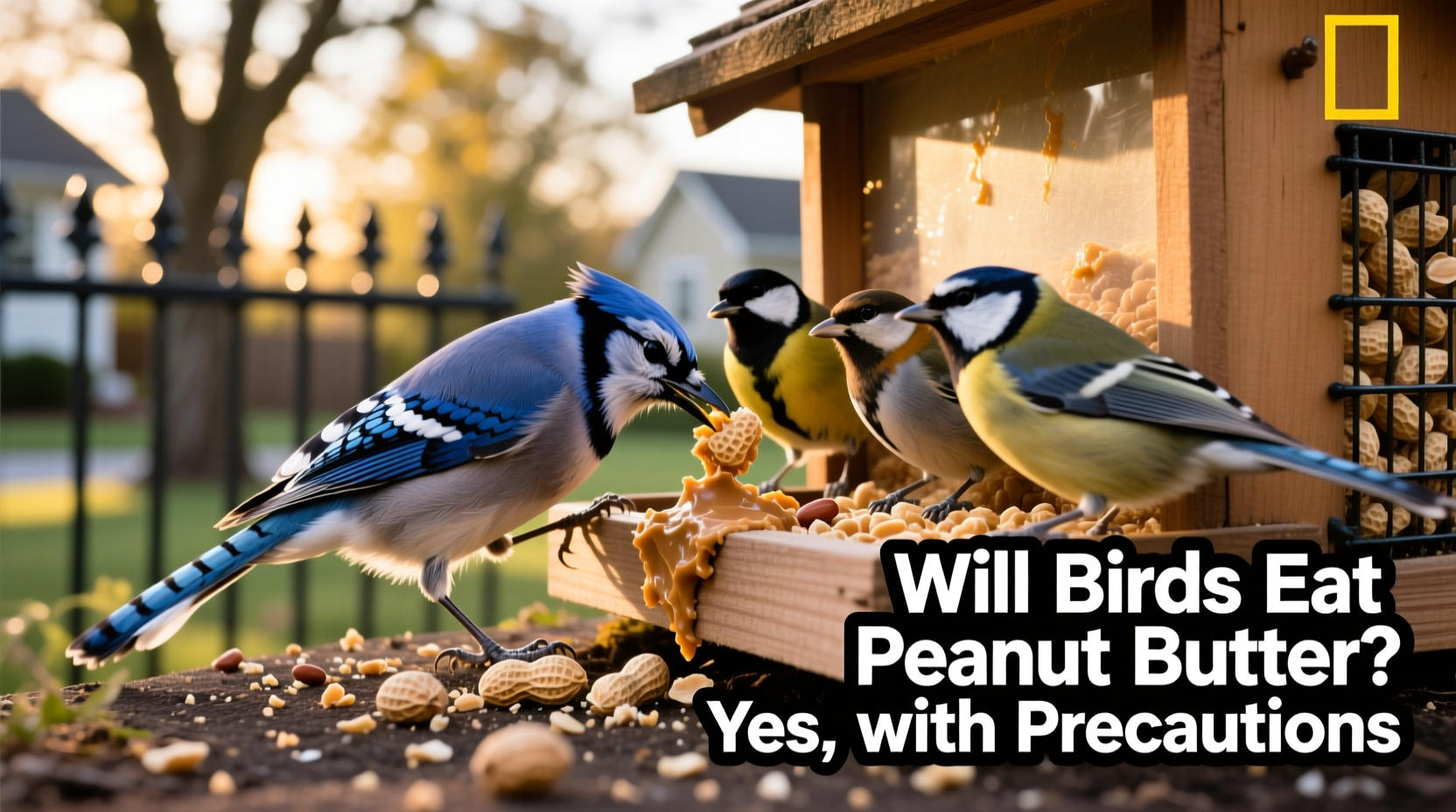 will birds eat peanut butter