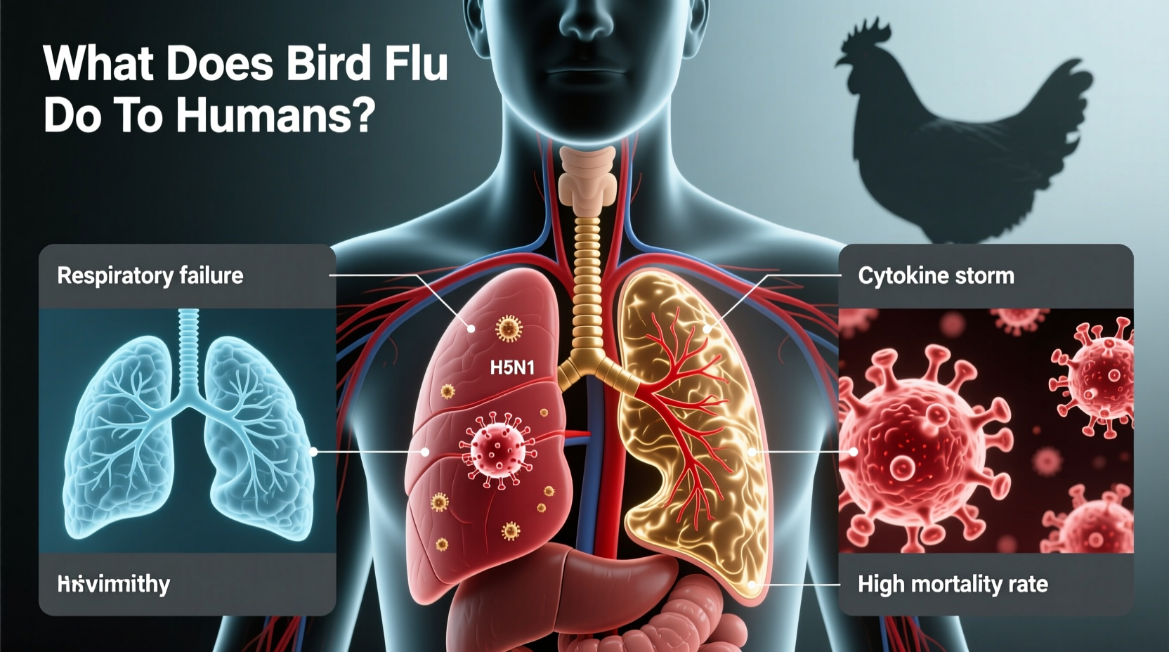 what does bird flu do to humans