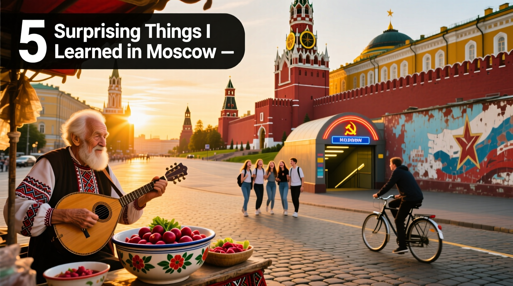5 Surprising Things an American Tourist Learned in Moscow: Budget Travel Guide