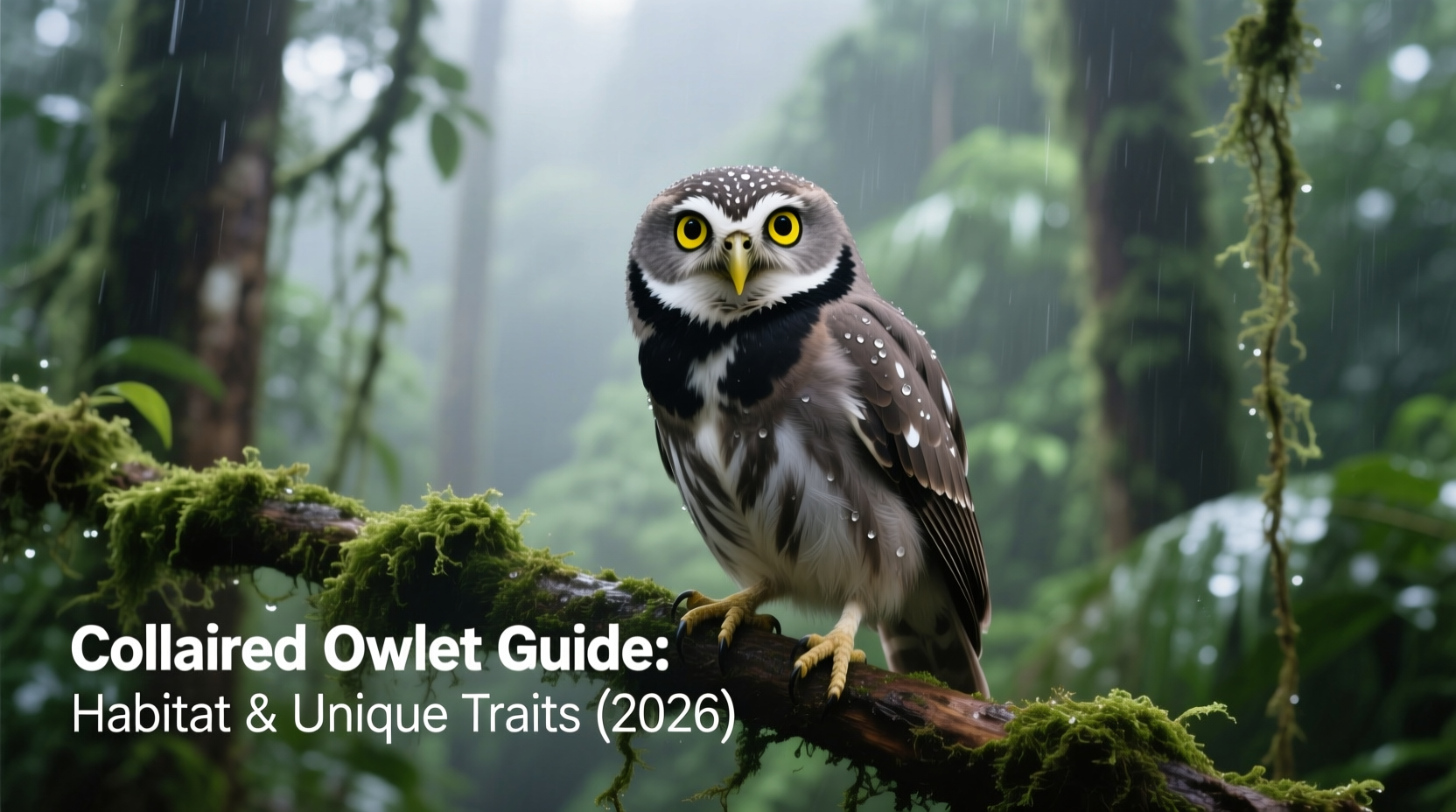 Collared Owlet Guide: Habitat & Unique Traits (2026)