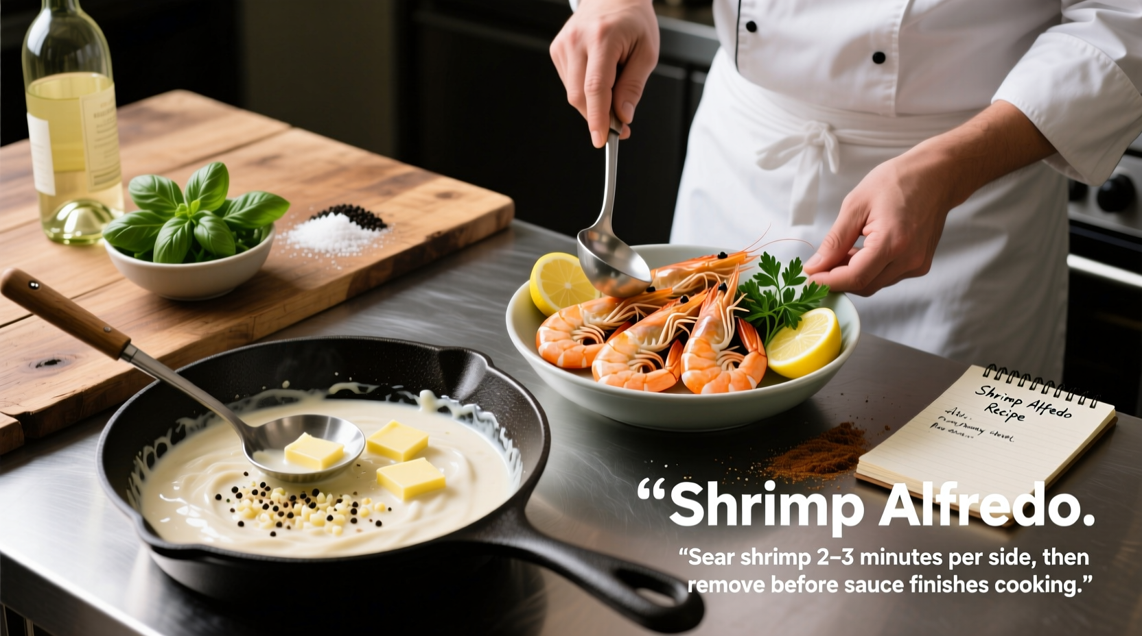 How to Cook Shrimp for Shrimp Alfredo: Perfect Technique