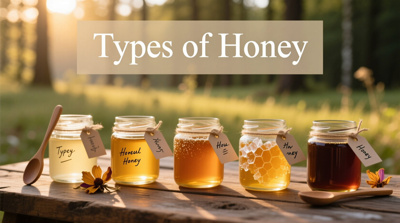 kinds of honey