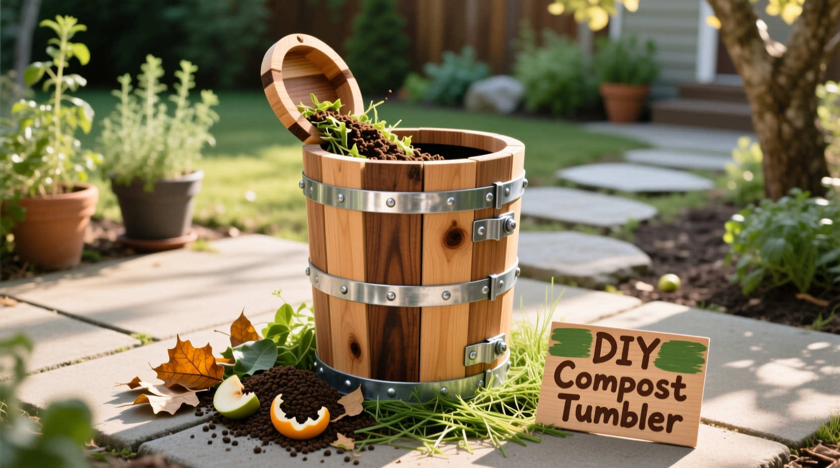 Build a DIY Compost Tumbler: Step-by-Step Guide