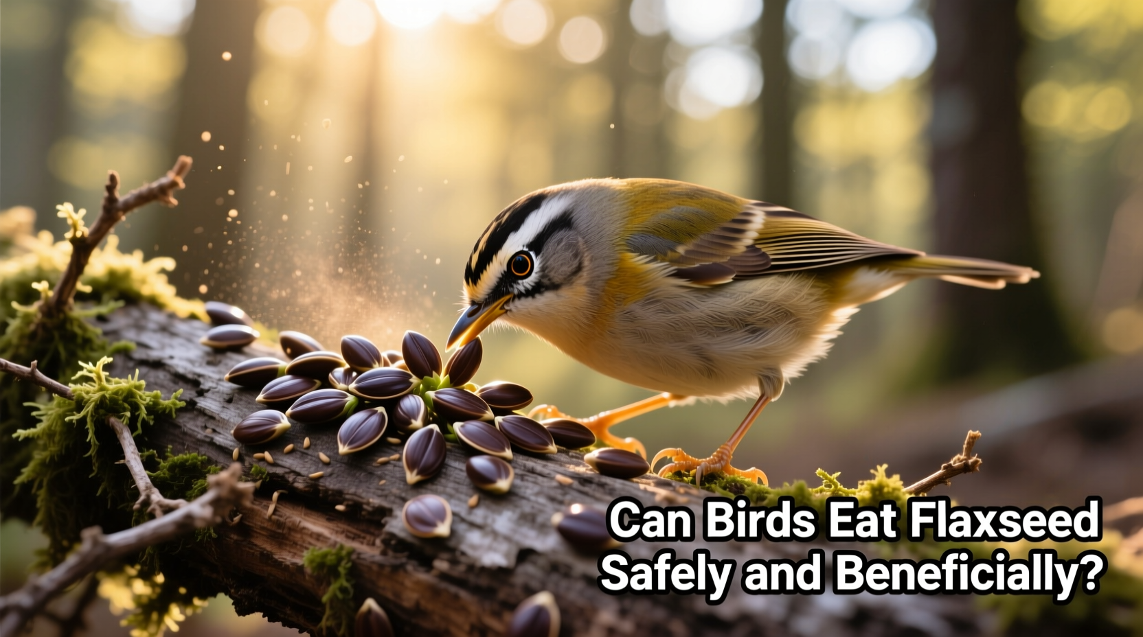 can birds eat flaxseed