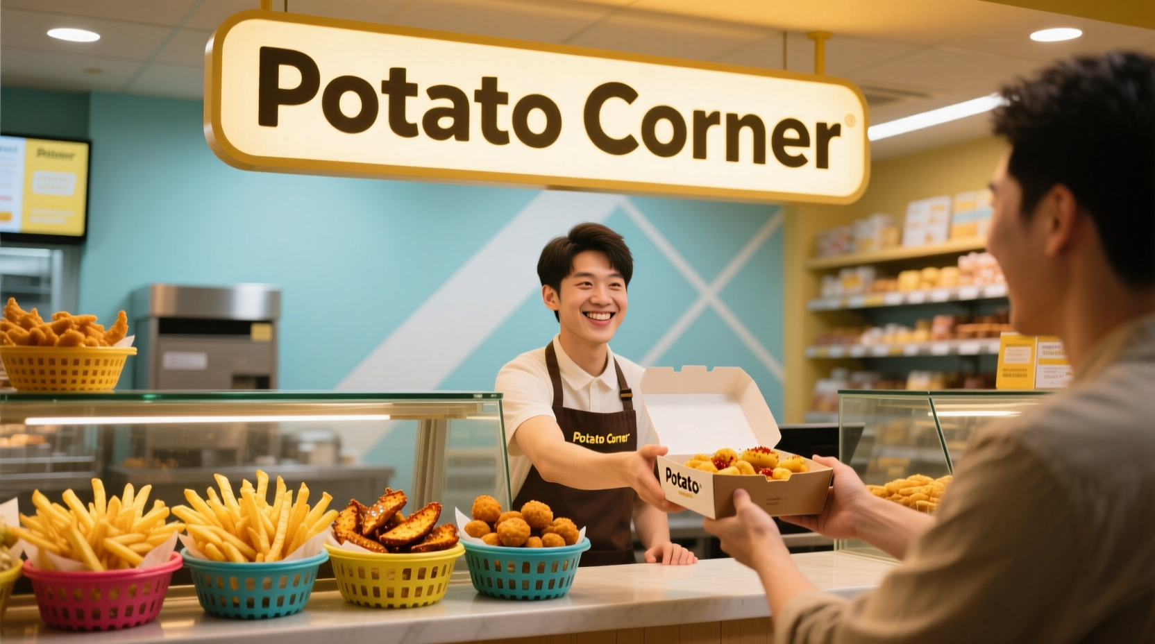 potato corner potato